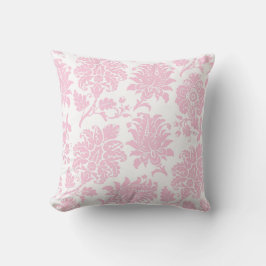 Hübsch rosa Damaskissen Kissen