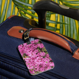Hübsch rosa Daphne Gepäckanhänger