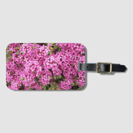 Hübsch rosa Daphne Gepäckanhänger