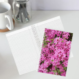 Hübsch rosa Daphne Notizbuch
