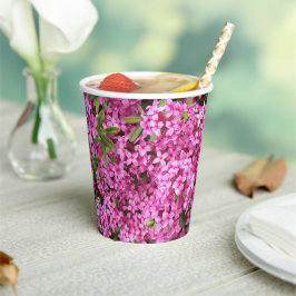 Hübsch rosa Daphne Pappbecher