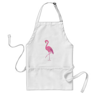 Hübsch rosa Flamingo Schürze