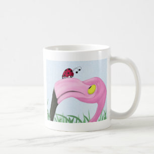 Hübsch rosa Flamingo Tasse