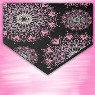 Hübsch rosa Mandala Seidenpapier