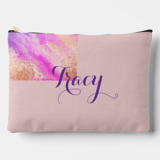 Hübsch rosa Marmor Zubehörtasche
