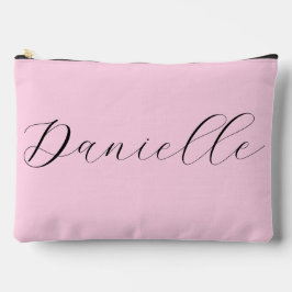 Hübsch rosa Minimalistisches Elegant Zubehörtasche