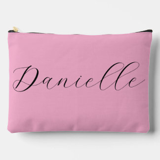 Hübsch rosa Minimalistisches Elegant Zubehörtasche