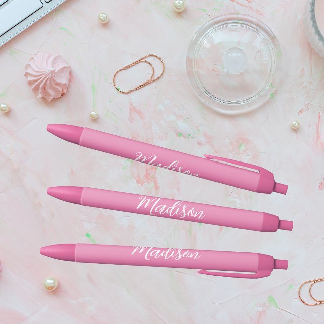 Hübsch rosa Personalisierter Name Kugelschreiber (Von Creator hochgeladen)