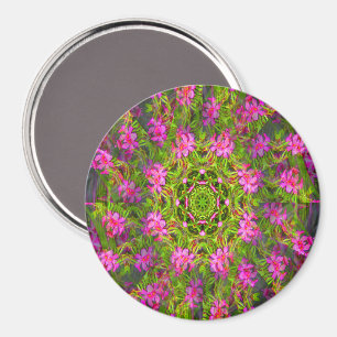 Hübsch rosa Phlox wirl... Magnet