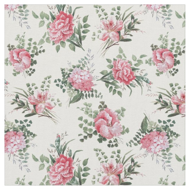 Hübsch rosa Romantische Blume und Ferne Stoff (Nahaufnahme)