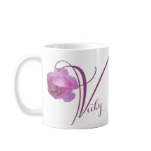 Hübsch rosa Rosa Blütenblüte Vicky