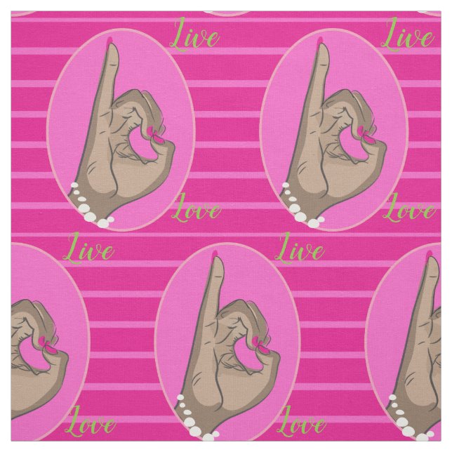 Hübsch rosa und grüne Stoffe (Muster)