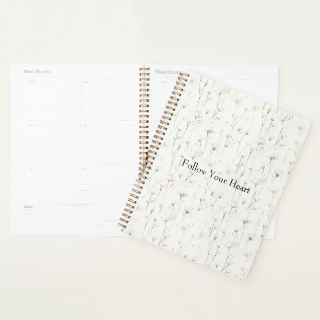 Hübsch rosafarbenes Floral Planer (Anzeige)