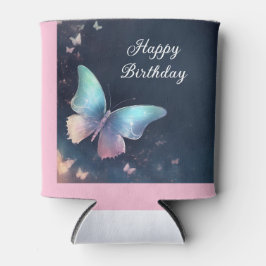 Hübsch schimmernder Schmetterling Cooler Dosenkühler