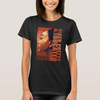 Hübsch Schwarz und gebildet bin ich der starke Afr T-Shirt