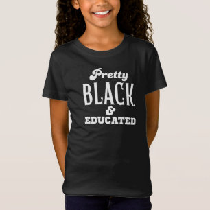 Hübsch, schwarz und gebildet T-Shirt