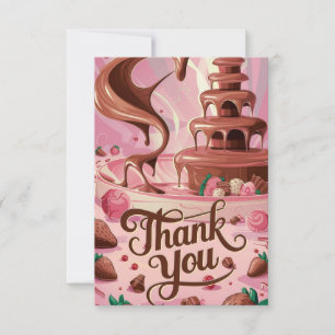 Hübsch Scoops Chocolate Vielen Dank Dankeskarte