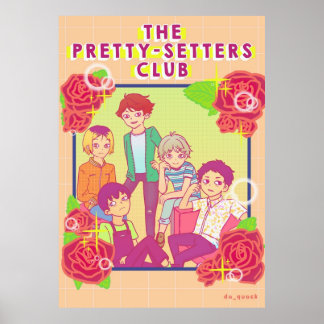 Hübsch Setters Club Haikyuu Poster