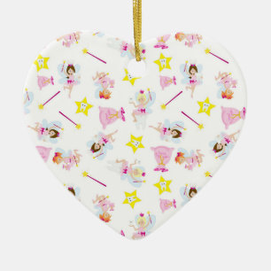 Hübsch Tooth Fairy Magic Wand White Teeth Keramik Ornament