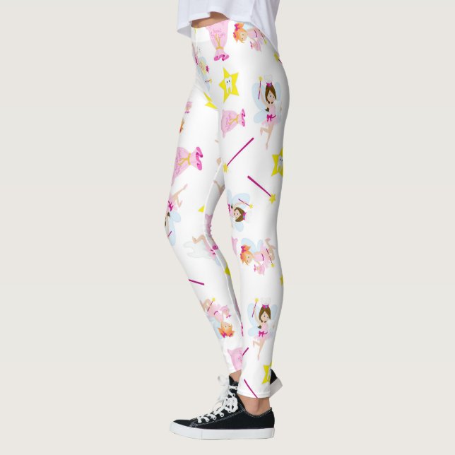 Hübsch Tooth Fairy Magic Wand White Teeth Leggings (Links)