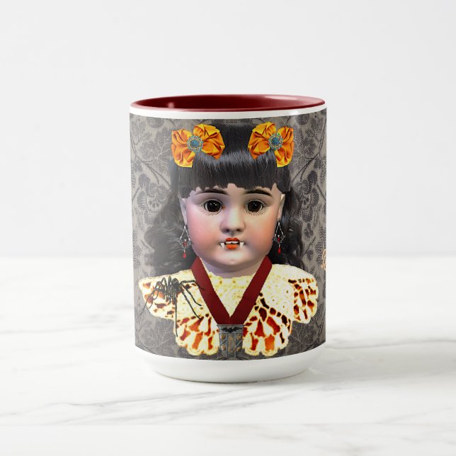 Hübsch Vampire Doll - Persönliche Umarmung Tasse (Zentrum)