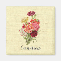 Hübsch Vintage Carnation Bouquet