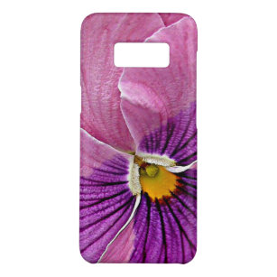Hübsch Violett Lila Pink Pansy Blume Fotografie Case-Mate Samsung Galaxy S8 Hülle