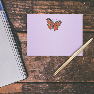 Hübsch Vivid Monarch Butterfly Lila Post-it Klebezettel