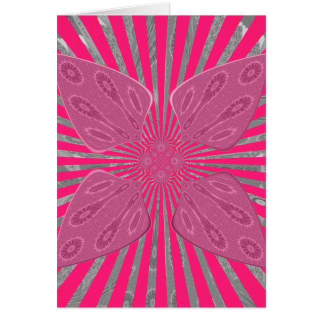 Hübsch Vivid Pink Schöne phantastische coole Kunst (Vorne)