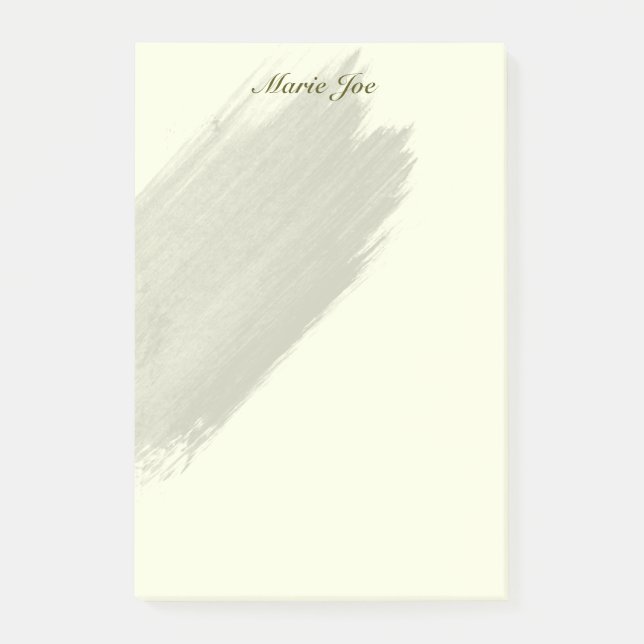Hübsch Watercolor Confetti Spritzer Boarder Post-it Klebezettel (Vorderseite)
