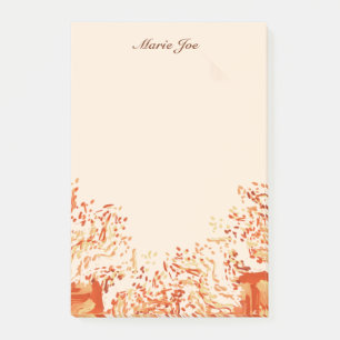 Hübsch Watercolor Confetti Spritzer Boarder Post-it Klebezettel
