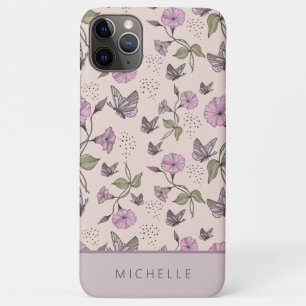 Hübsch Weiblich Pink Botanische WildBlume Case-Mate iPhone Hülle