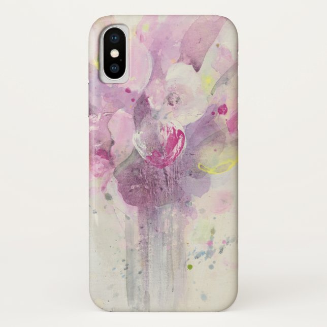 Hübsch weichen rosa dem Blumenstrauß in des Case-Mate iPhone Hülle (Rückseite)