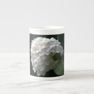 Hübsch-White-Limon-Hydrangea-Tasse Prozellantasse
