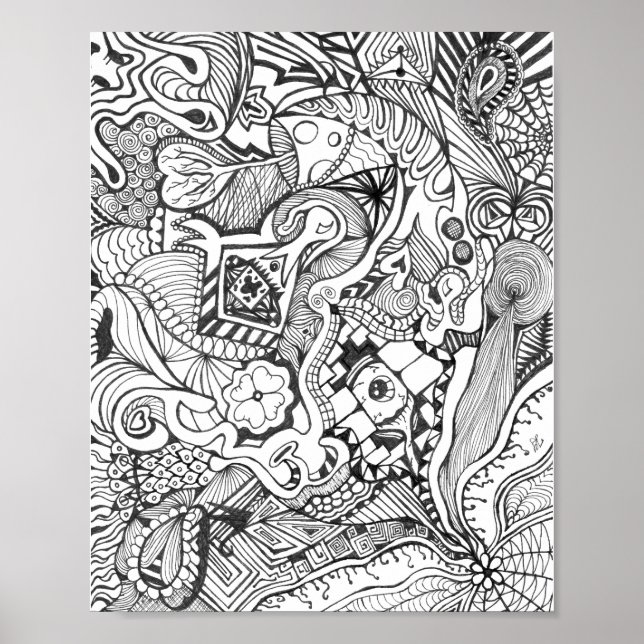 Hübsch Wook Girl Poster (Vorne)