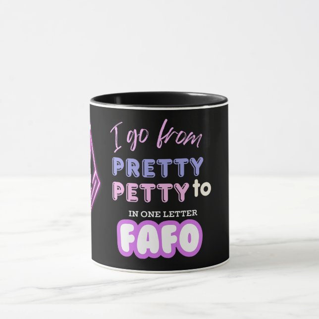 Hübsch zur Petty FAFO-Tasse Tasse (Zentrum)