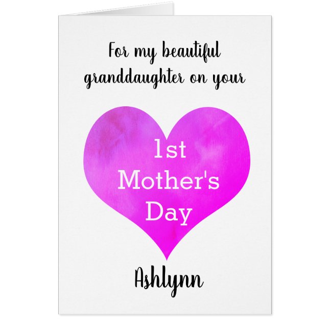 Hübsche 1. Muttertagsleiterin (Vorne)