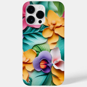 HÜBSCHE 3-D-SEHEN ORCHID-BLUME Case-Mate iPhone 14 PRO MAX HÜLLE