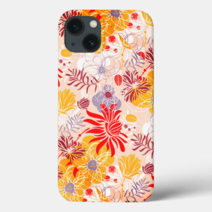 Hübsche abstrakte Blume Case-Mate iPhone Hülle