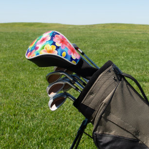 Hübsche Abstrakte Blume Muster Golf Head Cover Headcover