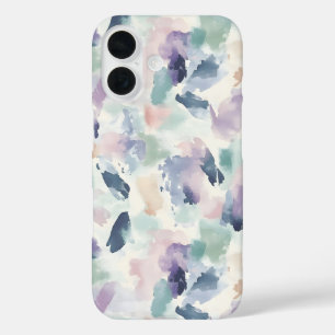 Hübsche Abstrakte Wasserfarbenpastete iPhone 16 Hülle