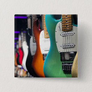 Hübsche akustische Gitarre Button