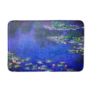Hübsche alte Seerosen von Claude Monet Badematte