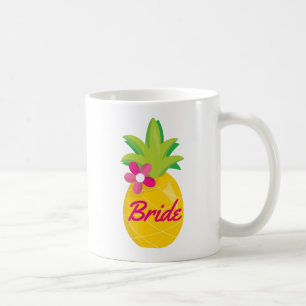 Hübsche Ananas-Bride Tasse