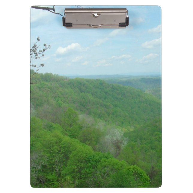 Hübsche appalachische Übersicht Klemmbrett (Vorderseite)