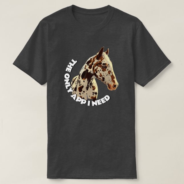 Hübsche Appaloosa T-Shirt (Design vorne)