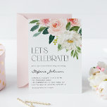 Hübsche Aquarellfarben Blume Garten 16 . Geburtsta Einladung<br><div class="desc">Mit dieser individuell gestaltbaren, süßen 16 Geburtstagsfeier laden wir Sie zu Ihrer Veranstaltung ein. Es ist mit einem Blumenstrauß in Aquarelltönen aus rosa und weißen Blume und Grünpflanzen ausgestattet. Personalisieren Sie diese blumengeschmückte 16 . Geburtstag Einladung, indem Sie Ihre Veranstaltungsdetails hinzufügen. Diese florale Einladung in Aquarelltönen ist perfekt für Frühjahrsveranstaltungen....</div>
