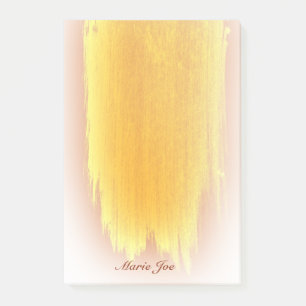 Hübsche Aquarellfarben Confetti Spritzer Vintage C Post-it Klebezettel