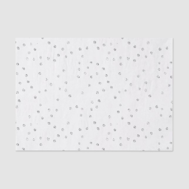 Hübsche Aquarellfarben, rosa und silberfarbene Akz Seidenpapier (Vorderseite)