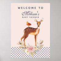 Hübsche Aquarellfärbung mit Blume Kinderdusche